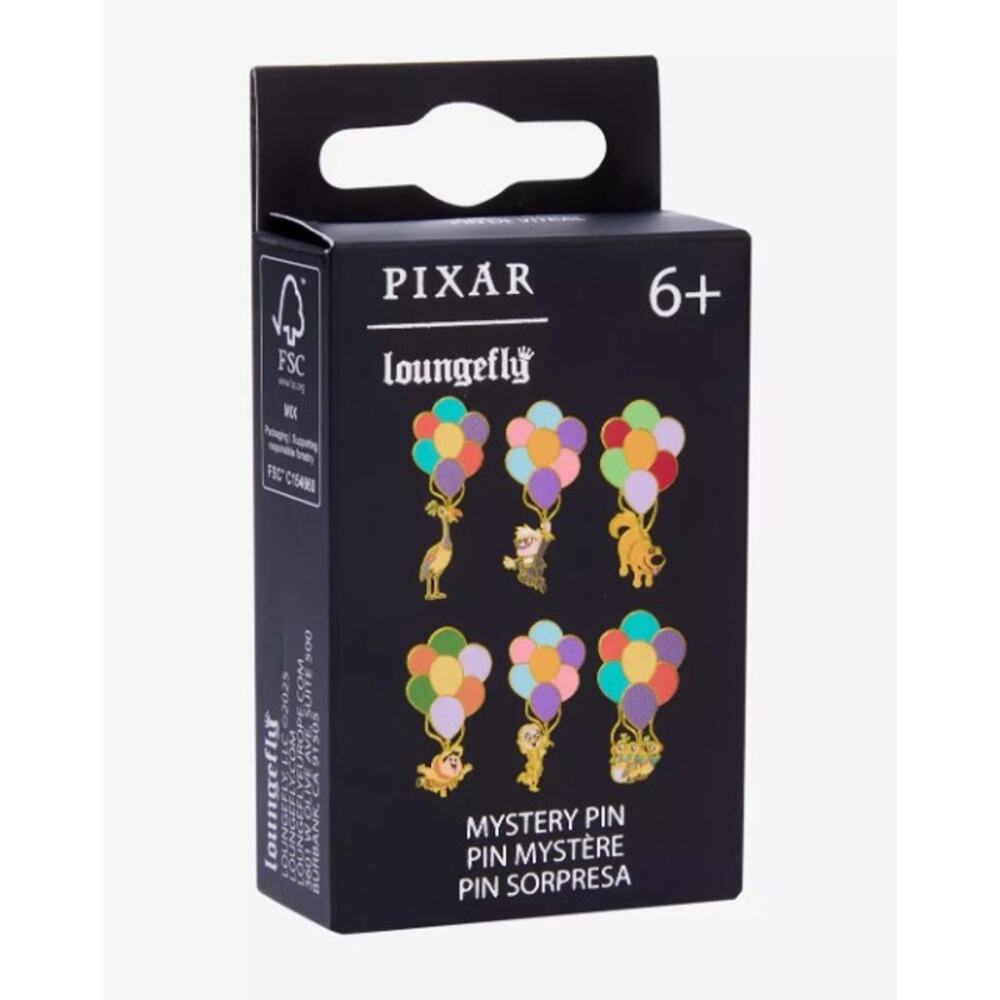 Loungefly Disney Pixar Up Balloon Characters Blind Box Enamel Pin | NIB